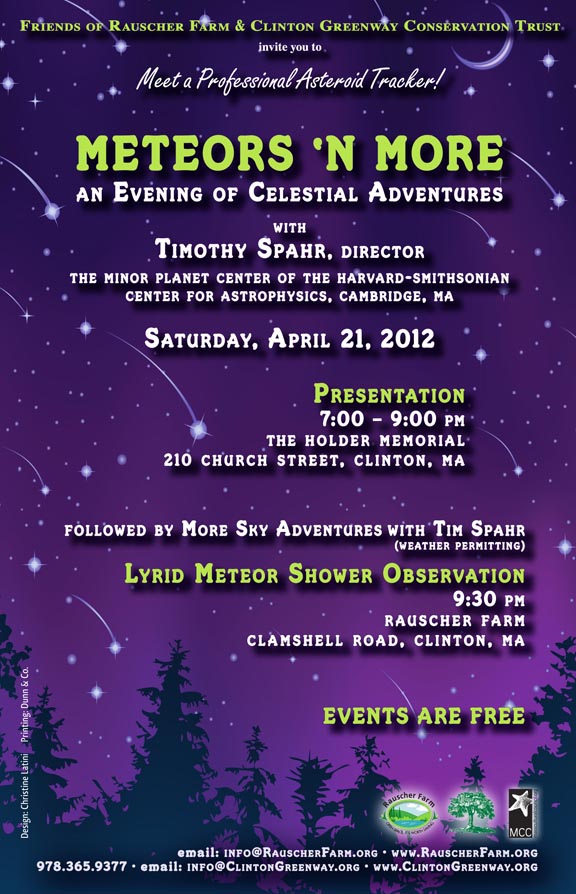 Meteors flyer Vertical 72dpi